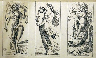Tarotkort fra 1600-tallet av Giuseppe Maria Mitelli av Giuseppe Maria Mitelli
