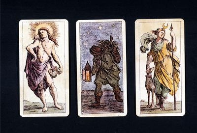 Tarotene til G. B. Mitelli av Giuseppe Maria Mitelli