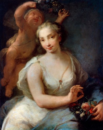 Primavera Spring, før 1757. av Giuseppe Nogari