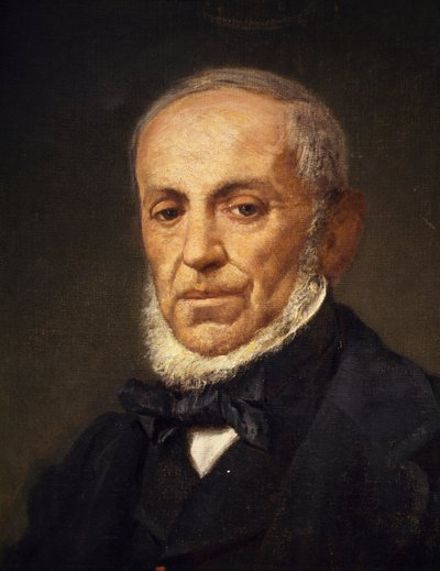 Portrett av komponisten Giuseppe Saverio Raffaele Mercadante (Altamura av Giuseppe Palizzi