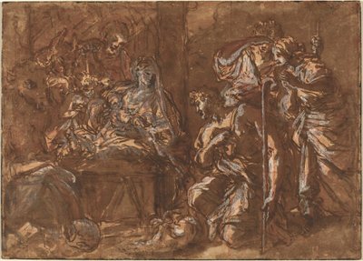 Hyrdenes tilbedelse av Giuseppe Passeri