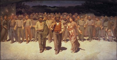 Kvartalstaten av Giuseppe Pellizza da Volpedo