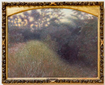 Solnedgang av Giuseppe Pellizza da Volpedo