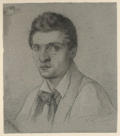 Selvportrett av Giuseppe Sabatelli