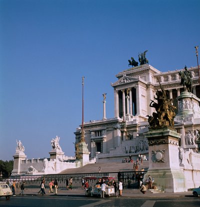 Monumentet til Victor Emmanuel II i Roma, 1800-tallet av Giuseppe Sacconi