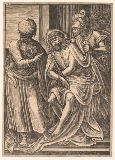 Ecce Homo , slutten av 1500-tallet-begynnelsen av 1600-tallet. av Giuseppe Scolari