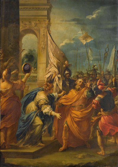Jeftas gjenkomst. av Giuseppe Varotti
