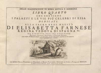 Av storslagene i det gamle og det moderne Roma (vol. 2) av Giuseppe Vasi