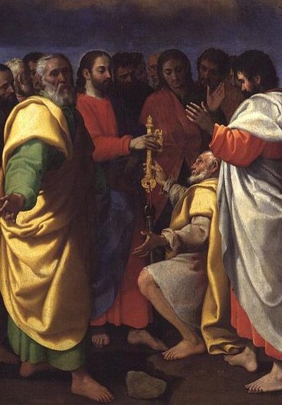 Kristi anklage til St.Peter av Giuseppe Vermiglio