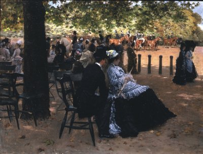 Flirasjon, Hyde Park av Giuseppe de Nittis