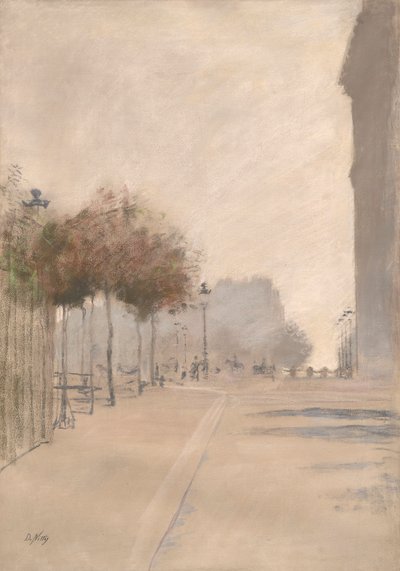 Utsikt over Paris av Giuseppe de Nittis