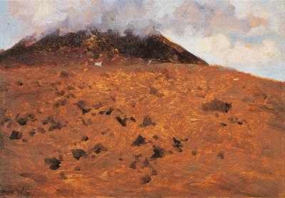 På skråningene til Vesuv av Giuseppe or Joseph de Nittis