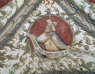 Profeten Baruch, fra Loggia d "Annunciation, 1451 av Giusto dAllamagna
