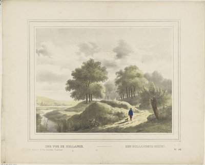 Une vue de Hollande / Et nederlandsk ansikt (tittel på objekt) av Glenisson and Van Genechten