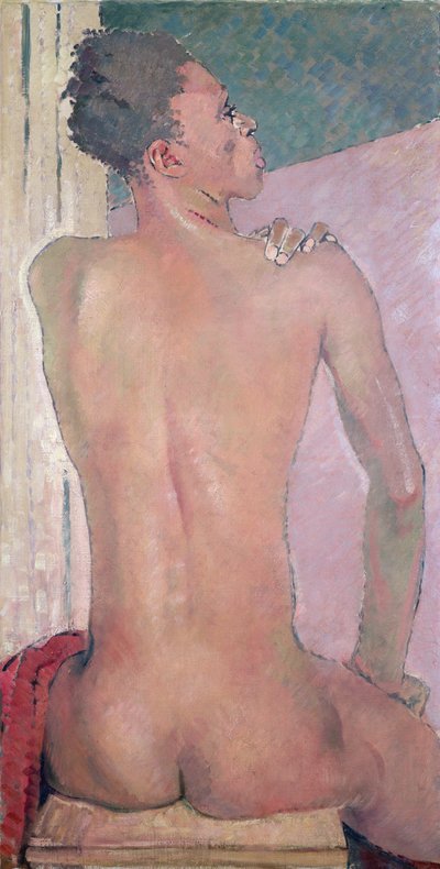 Bakside av en svart sitte, 1937 av Glyn Warren Philpot