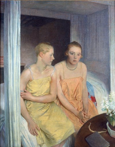 Gabrielle og Rosemary, 1828 av Glyn Warren Philpot