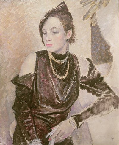 Frøken Gwendolen Cleaver, 1933 av Glyn Warren Philpot