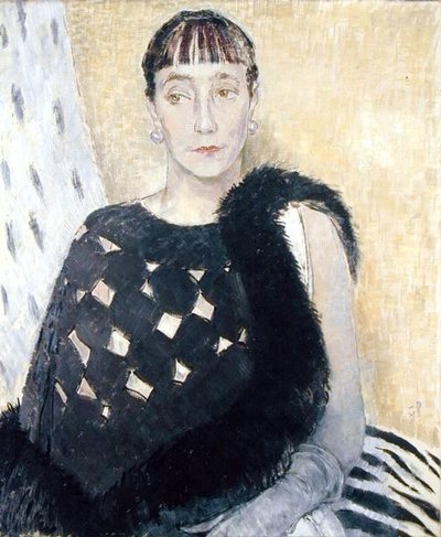 Mrs Clement Cross, kunstnerens eldste søster av Glyn Warren Philpot