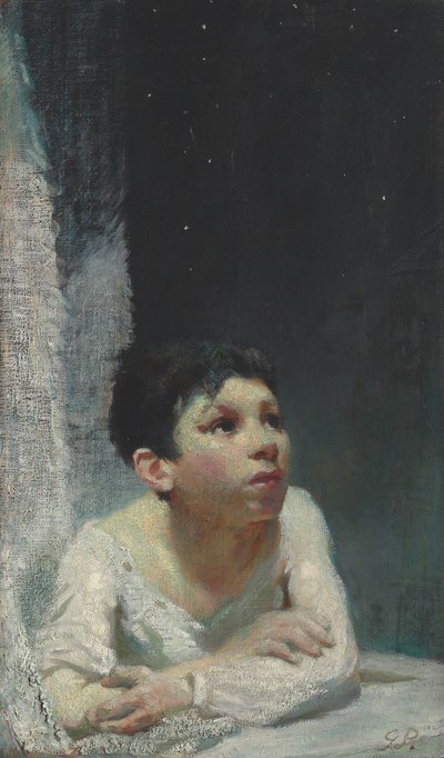Den lille spanjolen, ca. 1909 (olje på lerret) av Glyn Warren Philpot