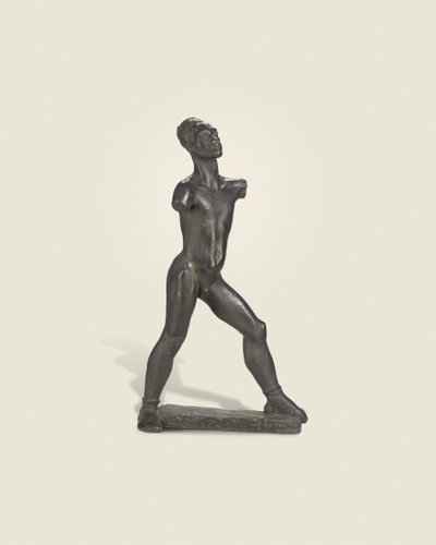 Walking Man (tidligere tittel Black Walking) av Glyn Warren Philpot