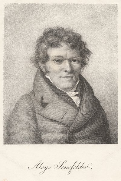 Aloys Senefelder av Godefroy Engelmann