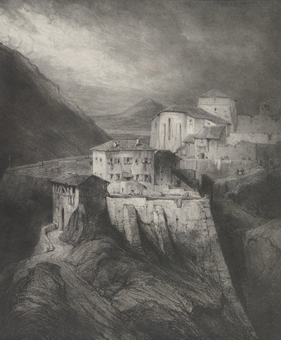 Saint Jean-kirken, Thiers, 1831. av Godefroy Engelmann