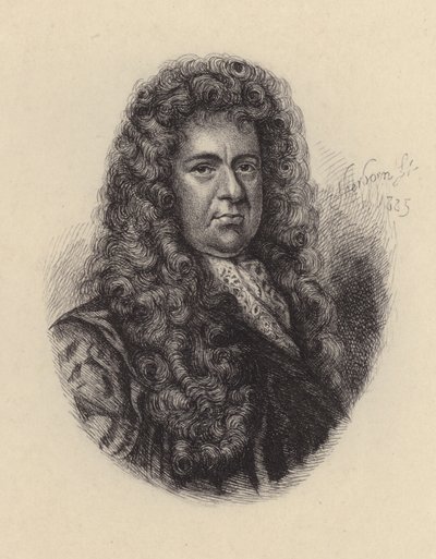 Samuel Pepys , engelsk politiker og dagbok (etsing) av Godfrey (after) Kneller