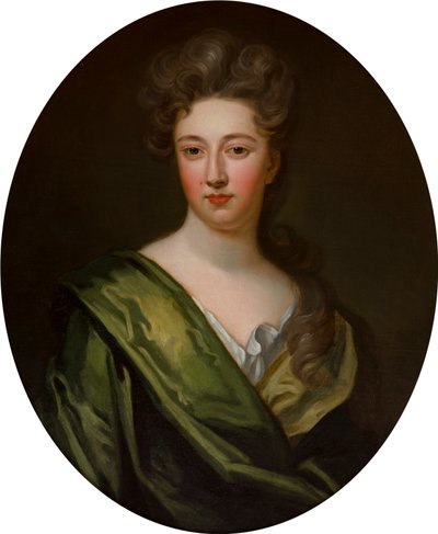 Portrett av Lady Diana Feilding (1659-1731), ca. 1679-1723 (olje på lerret) av Godfrey (studio of) Kneller