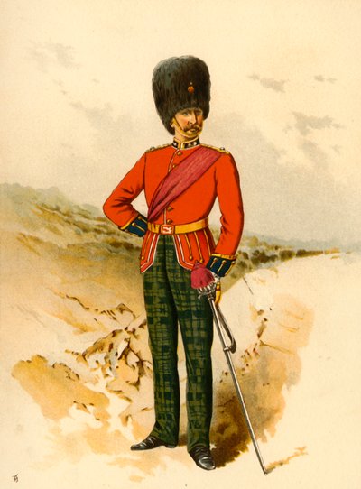 Den 21. - Royal Scots Fusiliers, 1890. av Godfrey Douglas Giles