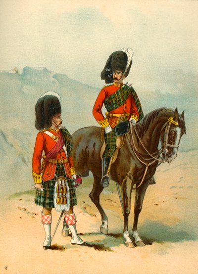 Den 72. - Seaforth Highlanders, 1890. av Godfrey Douglas Giles
