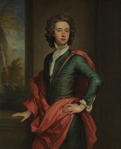 Charles Beauclerk 1670-1726, hertug av St. Albans, ca. 1690-95. av Godfrey Kneller