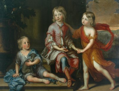 Barn av Howard-familien av Godfrey Kneller
