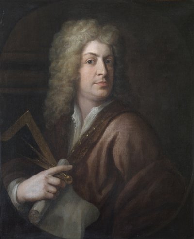 Edward Strong, ca. 1710 av Godfrey Kneller