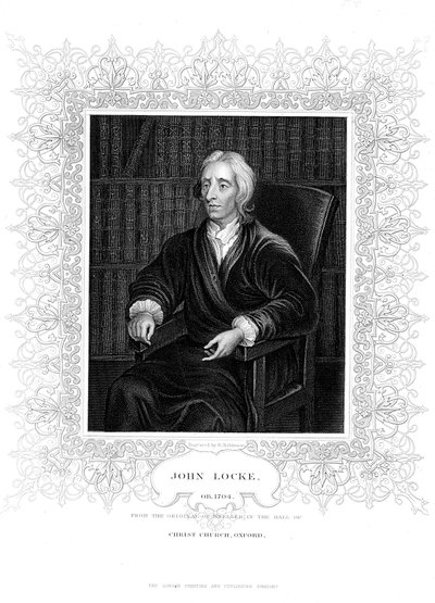 John Locke, engelsk filosof, c1680-1704 av Godfrey Kneller