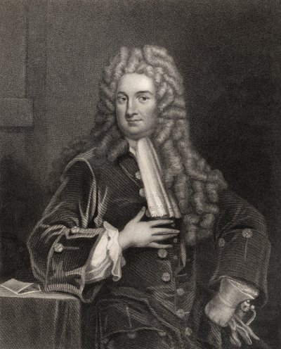 John Radcliffe, gravert av H. Cook, fra 