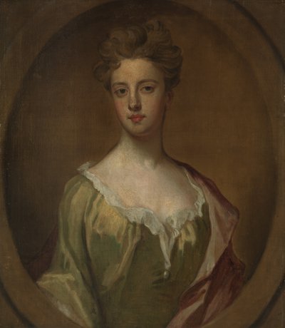 Lady Mary Berkeley, kone til Thomas Chambers, ca. 1700. av Godfrey Kneller