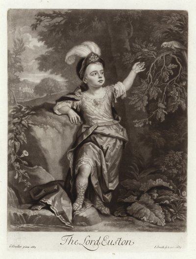 Portrett av Charles Fitzroy av Godfrey Kneller