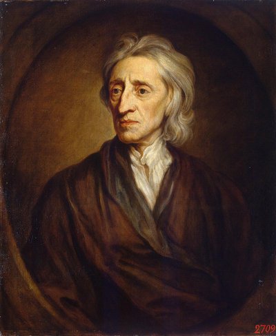 Portrett av John Locke av Godfrey Kneller