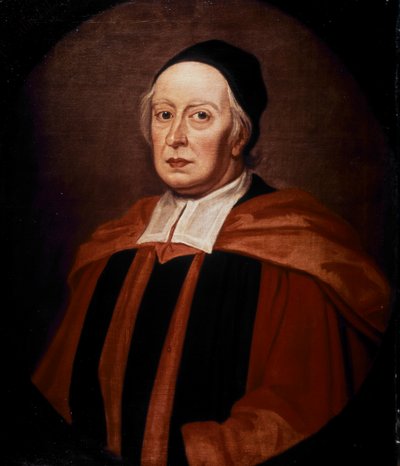 Portrett av John Wallis av Godfrey Kneller