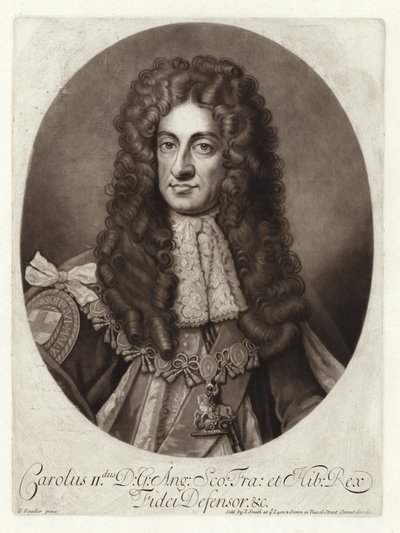 Portrett av kong Charles II av Godfrey Kneller