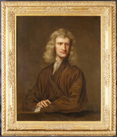 Portrett av Sir Isaac Newton av Godfrey Kneller