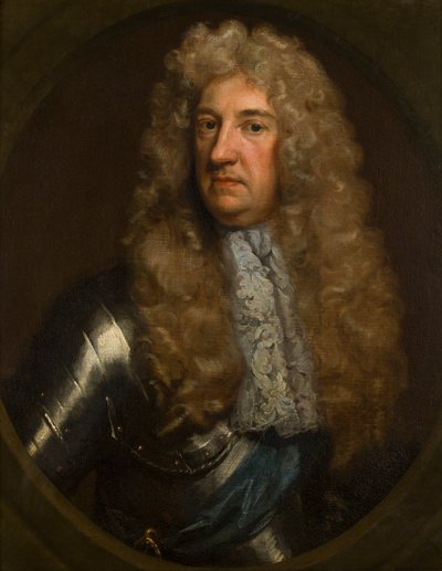 Portrett av William Russell, 5. jarl og 1. hertug av Bedford (1613-1700), ca. 1633-1700 (olje på lerret) av Godfrey Kneller