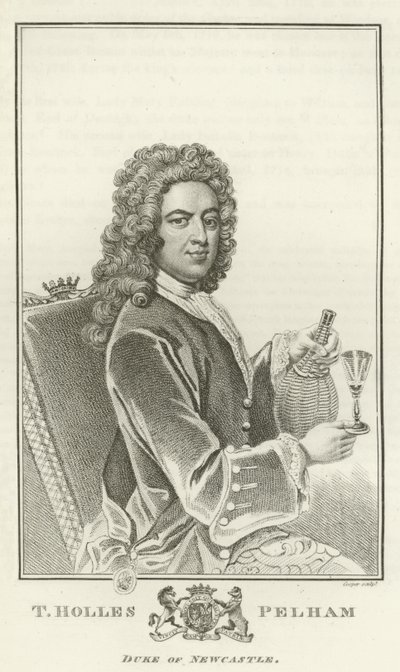 Thomas Holles Pelham, hertug av Newcastle av Godfrey Kneller