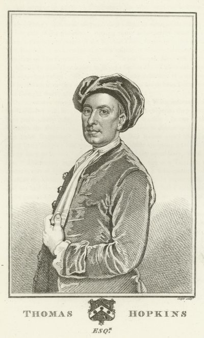 Thomas Hopkins, Esquire av Godfrey Kneller