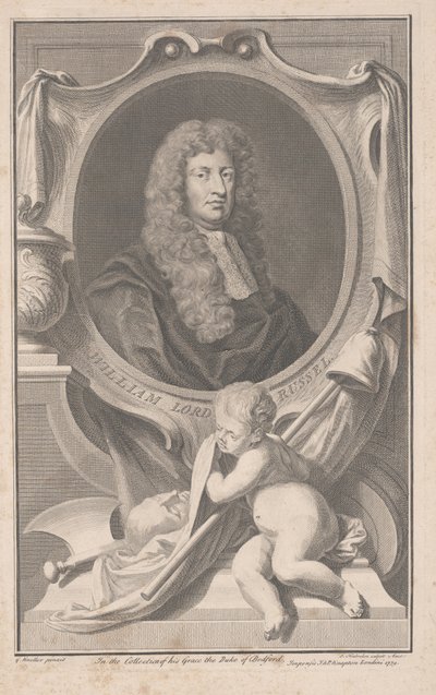 William Lord Russell av Godfrey Kneller