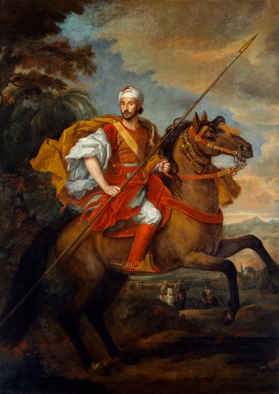 Mohammad Ohadu, den marokkanske ambassadøren av Godfrey and Wyck Jan (1640 1700) Kneller