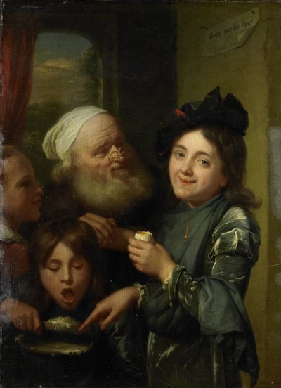 "Alle er fancy" av Godfried Schalcken