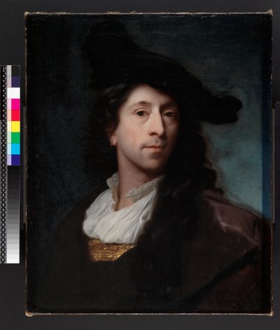 Selvportrett, før 1706 av Godfried Schalcken