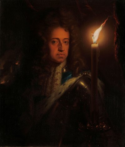 William av Orange, konge av England og Stadtholder, ca. 1692-97 av Godfried Schalcken