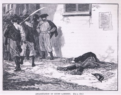 Attentatet på grev Lamberg 1849 e.Kr av Gordon Frederick Browne